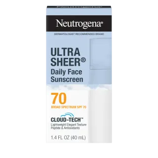 Neutrogena Ultra Sheer Daily Face Sunscreen SPF 70 with BEMT