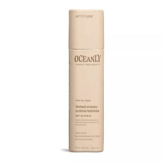 ATTITUDE Living Plastic-Free Tinted Cream SPF-15 - EWG VERIFIED™ | ATTITUDE