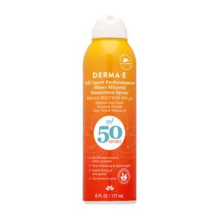 Derma E All Sport Clear Zinc Mineral Sunscreen Spray SPF50