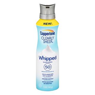 Coppertone Clearly Sheer Whipped Sunscreen SPF 50