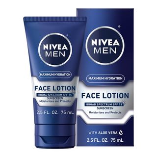 Nivea Men Maximum Hydration Protective Lotion SPF 15, 2.5 Fluid Ounce