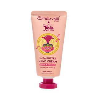 The Crème Shop x Trolls Queen Poppy Shea Butter Hand Cream - Peach & Coconut