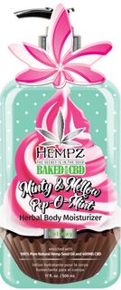 Hempz Minty & Mellow Pep-O-Mint 400mg CBD Herbal Body Moisturizer