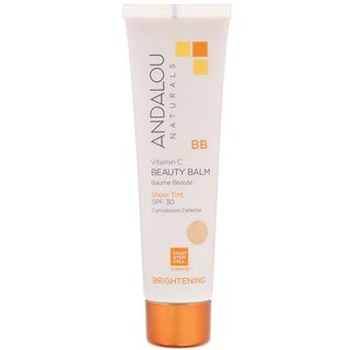 Andalou Naturals BB Vitamin C Beauty Balm, Brightening, SPF 30, Sheer Tint