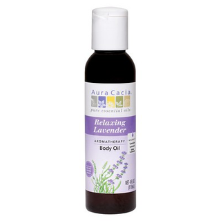 Aura Cacia Relaxing Lavender Aromatherapy Body Oil