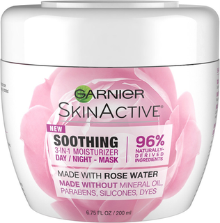 Garnier SkinActive Soothing 3-in-1 Face Moisturizer with Rose Water