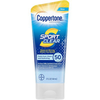 Coppertone Sport Clear Sunscreen Lotion