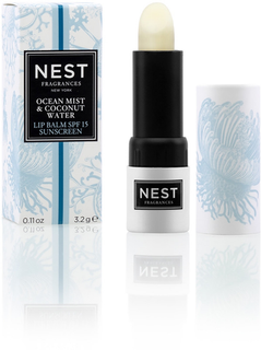 NEST Fragrances Ocean Mist & Coconut Water Lip Balm SPF 15