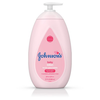 Johnson's Moisturizing Pink Baby Lotion with Coconut Oil