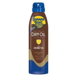 Banana Boat Dry Oil Clear Sunscreen Spray