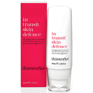 this works In Transit Skin Defence SPF 45