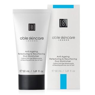 Able Skincare Anti-Ageing Retexturing and Resurfacing Duo Moisturiser