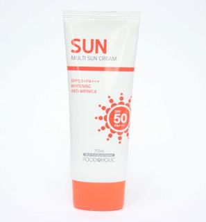 Foodaholic Multi Sun Cream SPF50+PA+++ Block Whitening Anti-wrinkle