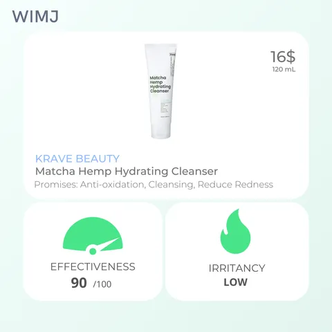 Krave Matcha Hemp Cleanser Review