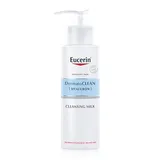 Eucerin - DermatoCLEAN + Hyaluron Gentle Face Cleansing Milk for Sensitive Skin