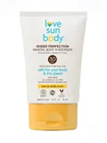 Love Sun Body - Launching March 2022 Sheer Perfection Mineral Body Sunscreen Tiare Vanilla Scent Cosmos Natural SPF 30
