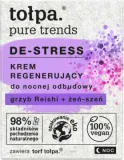 TOŁPA - pure trends de-stress regenerating night cream