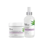 InstaNatural - Exfoliating Glycolic Mask & 7% Glycolic AHA Toner Duo