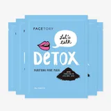 Let's Talk Detox Charcoal Sheet Mask- Purifying