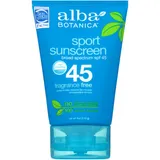 Alba Botanica - Fragrance Free Broad Spectrum Sport Sunscreen Lotion SPF 45