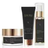 Eclat Skin London - Anti - Wrinkle Elixir Serum 24k + ANTI-WRINKLE Night MOISTURISER 24K GOLD + Peel Off Face mask