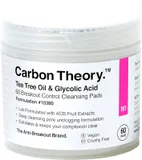 Carbon Theory - Tea Tree Oil & Glycolic Acid Breakout Control Cleansing Pads