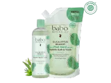 Babo Botanicals - Eucalyptus Remedy Bubble Bath Wash Set