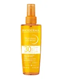 Bioderma - Photoderm Huile BRONZ dry touch invisible oil tanning sunscreen for sensitive skin SPF 30