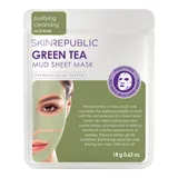 Skin Republic - Green Tea Mud Face Sheet Mask