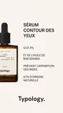 Typology Paris - Sérum Contour des yeux — Q10 3% + Huile de macadamia