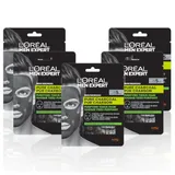 Pure Charcoal Face Mask x5