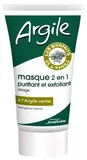 Juvaflorine - Argile 2 in 1 Mask Purifying and Exfoliating with Green Clay