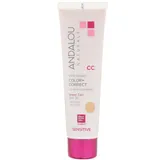 Andalou Naturals - CC 1000 Roses, Color + Correct, Sensitive, , Sheer Tan SPF 30