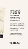 Typology Paris - Masque de Nuit Raffermissant — Huile de figue de barbarie bio