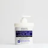 ADVANCED CLINICALS - 10% Glycolic Acid + Lactic Acid Body Cream