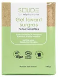 Alphanova - Solid Aloe Milk Scented Superfatted Cleansing Gel Organic