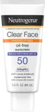 Neutrogena - Clear Face Oil-Free Sunscreen SPF 50