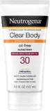 Neutrogena - Clear Body Oil-Free Sunscreen SPF 30
