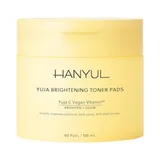 HANYUL - Yuja Brightening Toner Pads with Vitamin C and Niacinamide