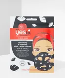 Yes to - Yin & Yang Detoxifying & Hydrating Black & White Charcoal Paper Mask