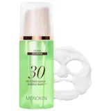Menokin - 30 sec Quick Bubble Mask - Clear with cica-exosome for soothing care