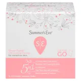 Summer's Eve - Sheer Floral Cleansing Cloths for Sensitive Skin Sheer Floral