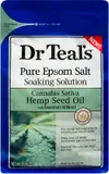 Dr Teal's - Cannabis Sativa Hemp Seed Oil Pure Epsom Salt