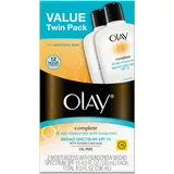 Olay - Complete All Day Facial Moisturizer with Broad Spectrum for Sensitive Skin Twin Pack SPF 15