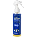 KORRES - Ginseng Hyaluronic Splash Sunscreen SPF 50