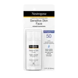 Neutrogena - Sensitive Skin Face Liquid Sunscreen, SPF 50