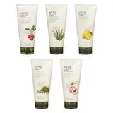 THE FACE SHOP - Herb Day 365 Master Blending Cleansing Foam - 5 Types