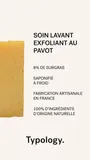 Typology Paris - Exfoliating Cleansing Bar With Poppy Seeds — Exfoliating