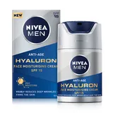 Nivea - Men Anti-Age Hyaluron Day Cream Face Moisturiser With Hyaluronic Acid SPF 15
