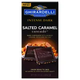 Intense Dark Bar Salted Caramel Cascade